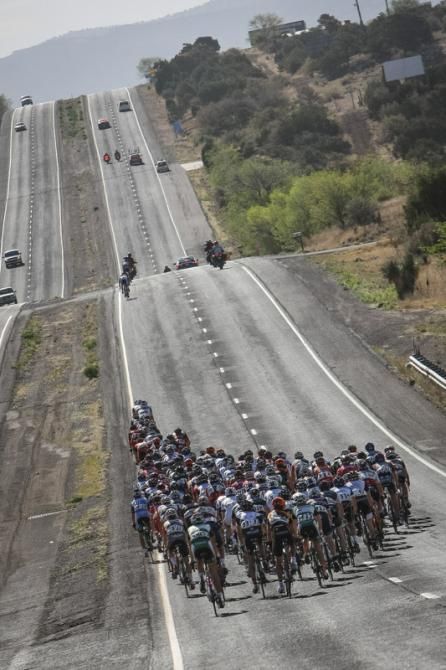 An attack goes as the race rolls out of town.