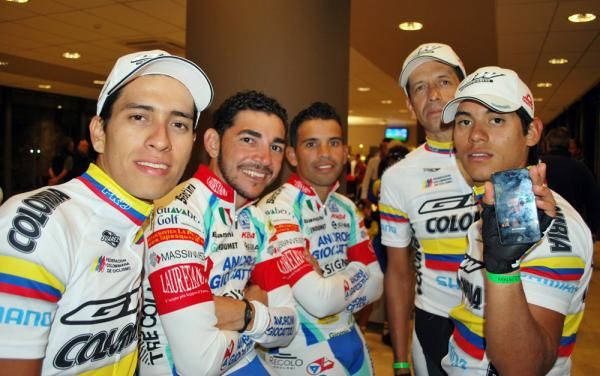 Riders of Team Colombia