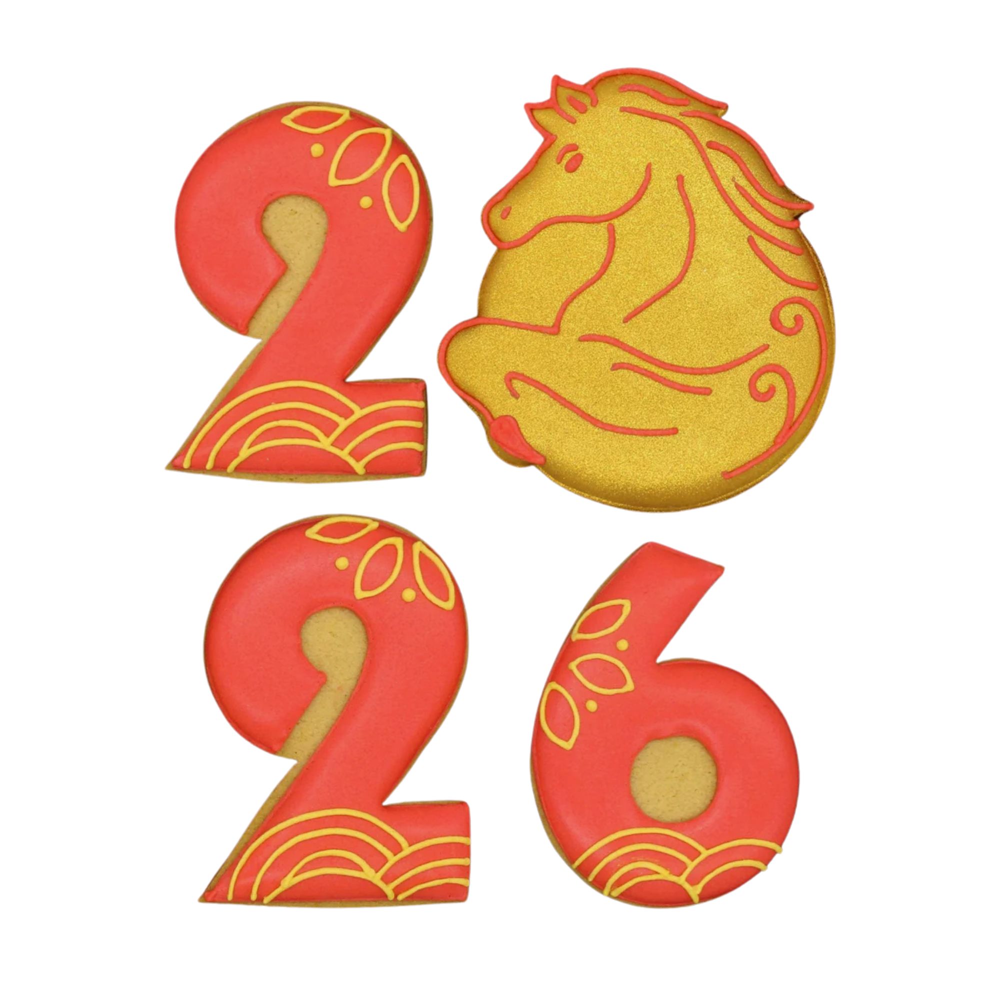 BISCUITEERS, Chinese New Year Letterbox Biscuits