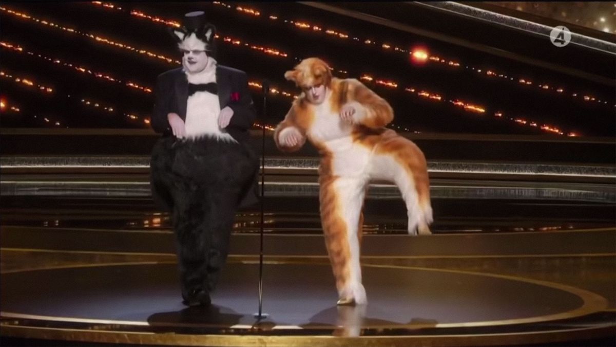 Oscars Cats skit