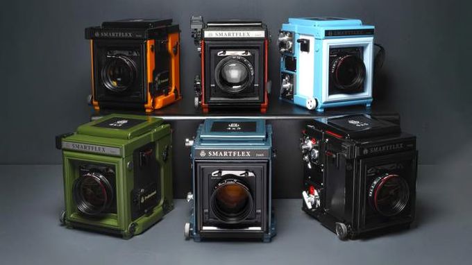 Smartflex SLR 4x5 camera