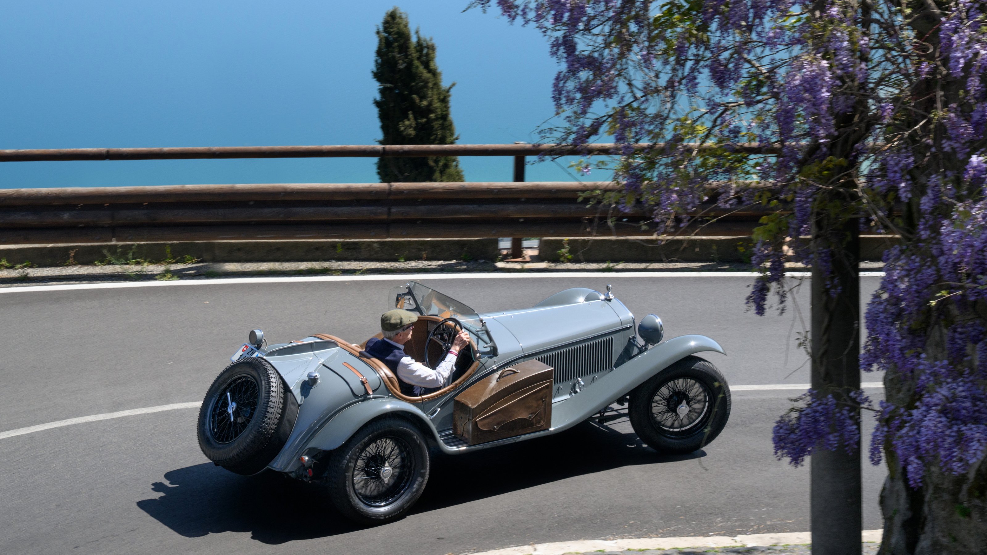 1933 Alfa Romeo 8C 2300 Spider Touring at the Anantara Concorso Roma 2026