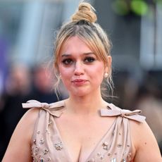 Sex Education star Aimee Lou Wood attends BFI London Film Festival