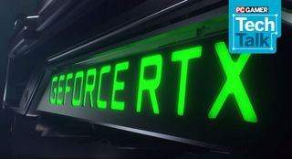 GeForce RTX with Tech Talk logo