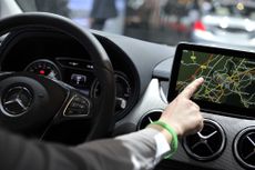 in-car touchscreens