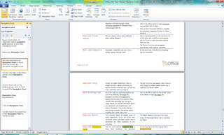Word Navigation Pane