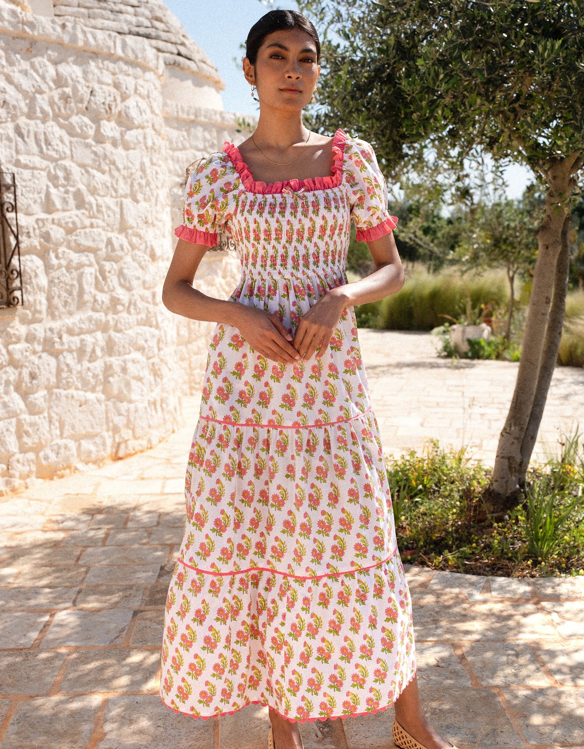 Zesty Daisy Palermo Dress - Xs