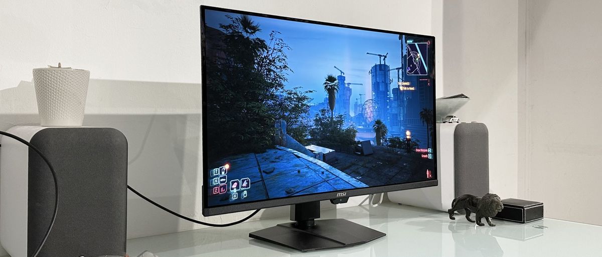 I gamed with MSI's new 4K QD-OLED monitor and it was the eye-popping HDR experience I've been waiting for