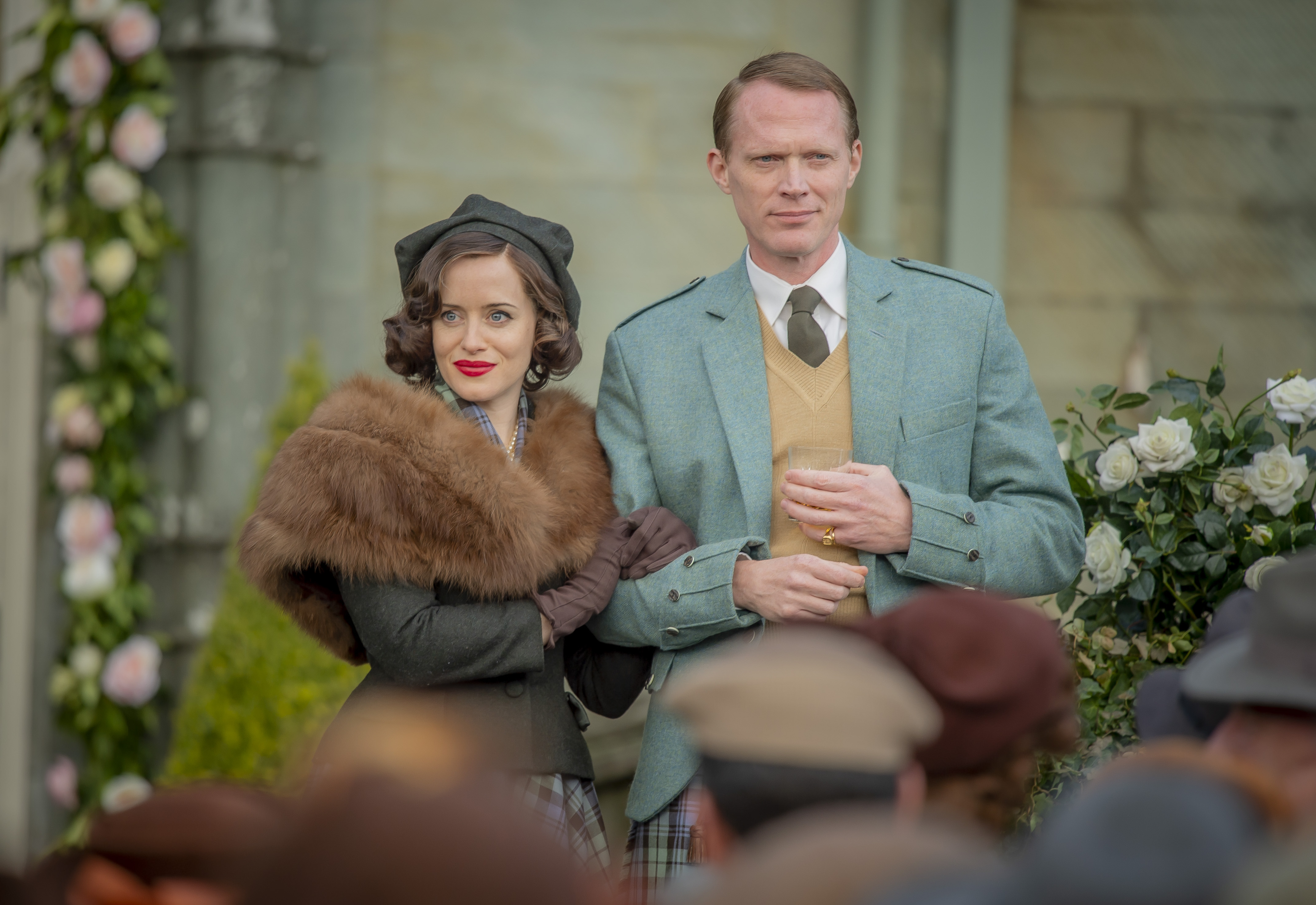 Claire Foy stars as the Duchess of Argyll in A Very British Scandal on BBC1.