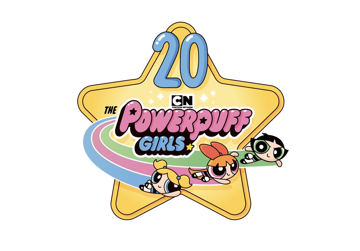 Cartoon Celebrating th Year Of Powerpuff Girls Broadcasting Cable