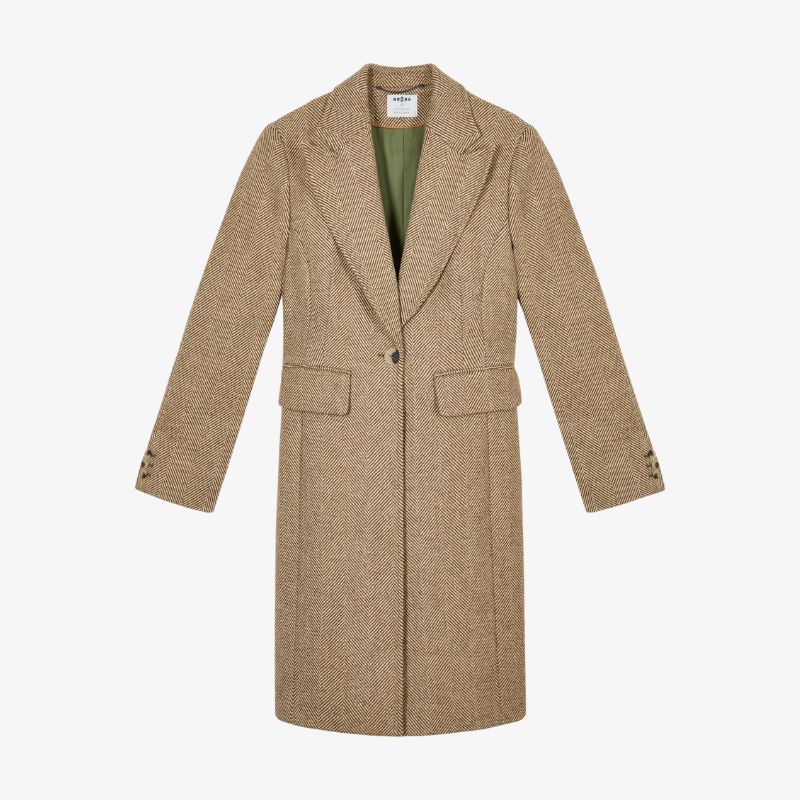 Image of herringbone coat