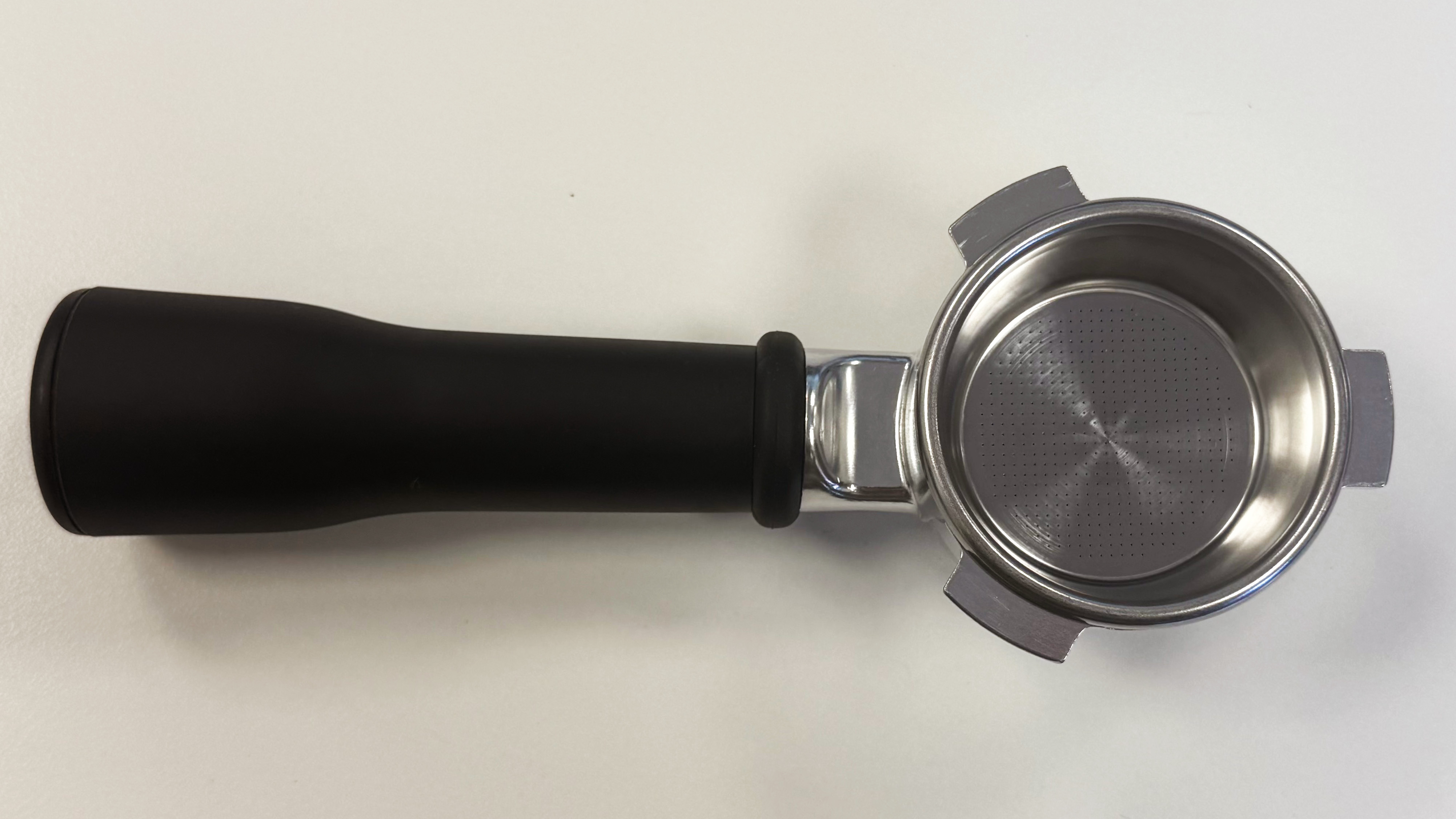 an assembled portafilter