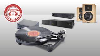 Rega, Naim and Neat compact vinyl system
