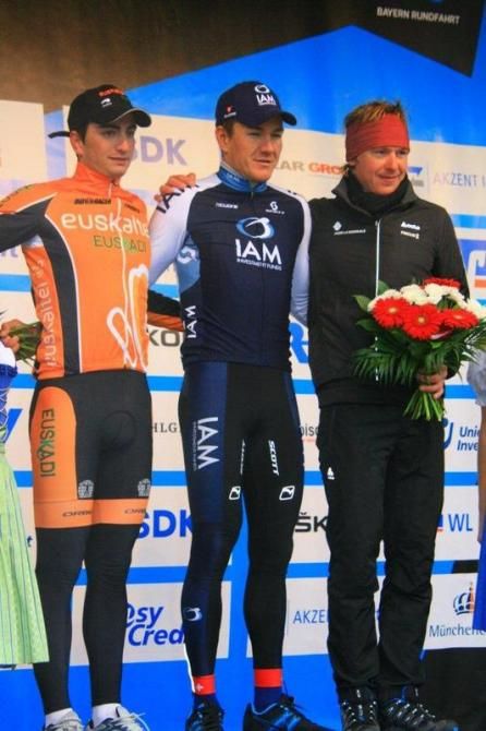 Heinrich Haussler (IAM Cycling) took his first victory on the final day at Bayern-Rundfahrt