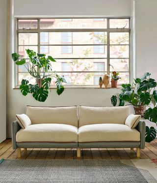 Cozmo sofa, a modular sofa designed by Raw-Edges