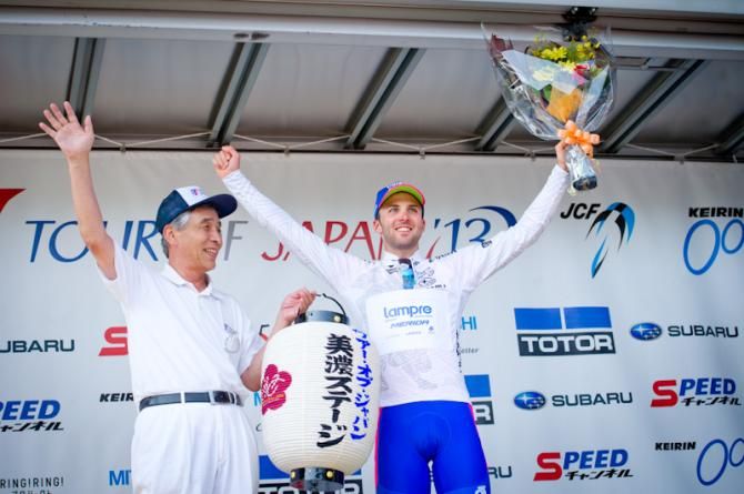 Andrea Francesco Palini (Lampre-Merida) got the best young rider's jersey