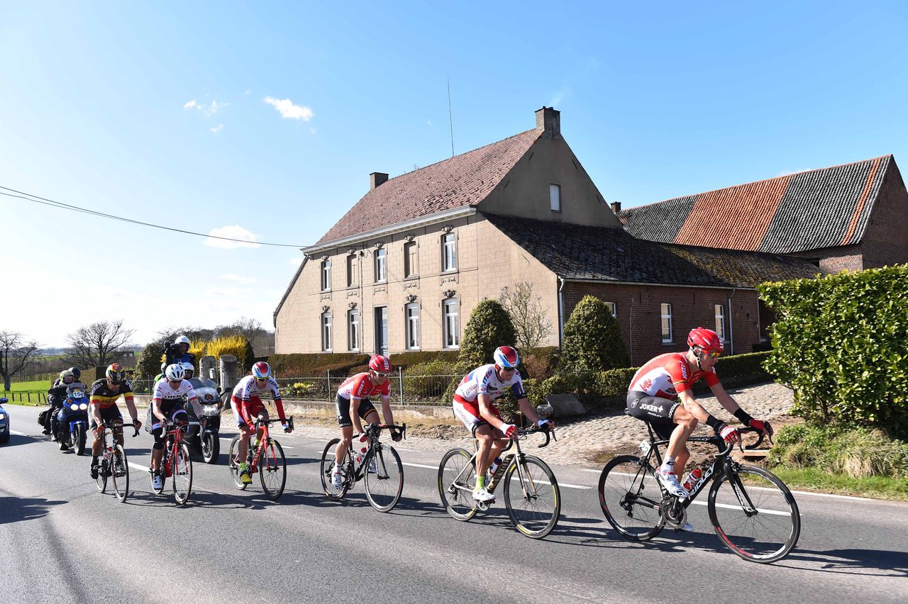 The breakaway on stage 1