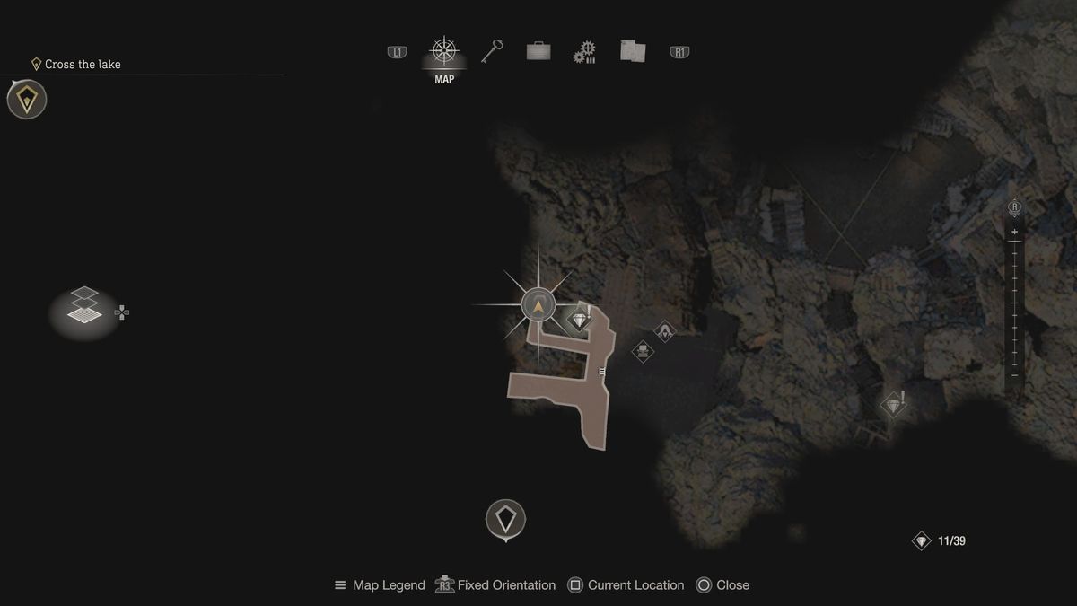 Resident Evil 4 Remake Clockwork Castellan in Merchant's Hideout