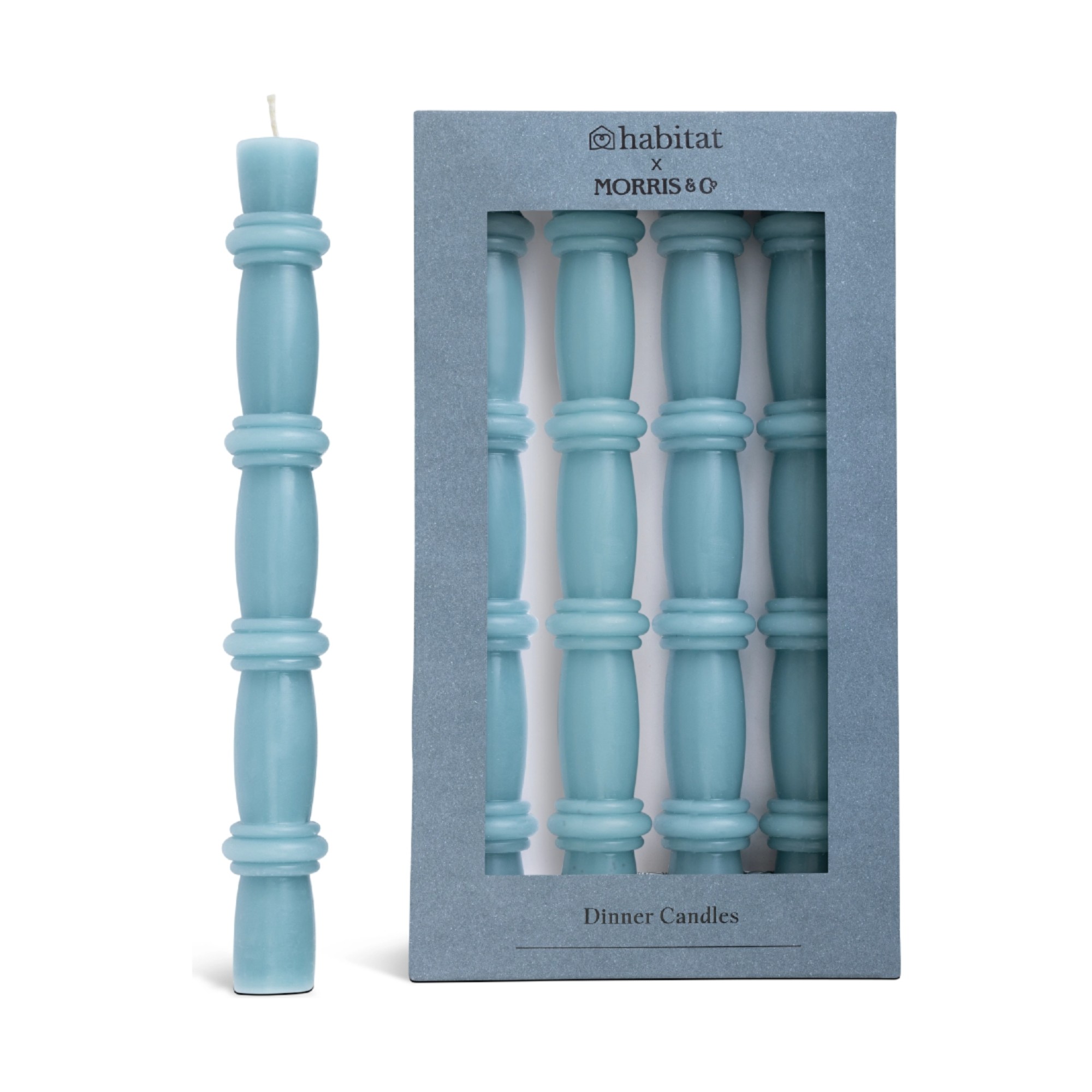 Habitat x Morris &amp;amp; Co. Dinner Candles - Unscented