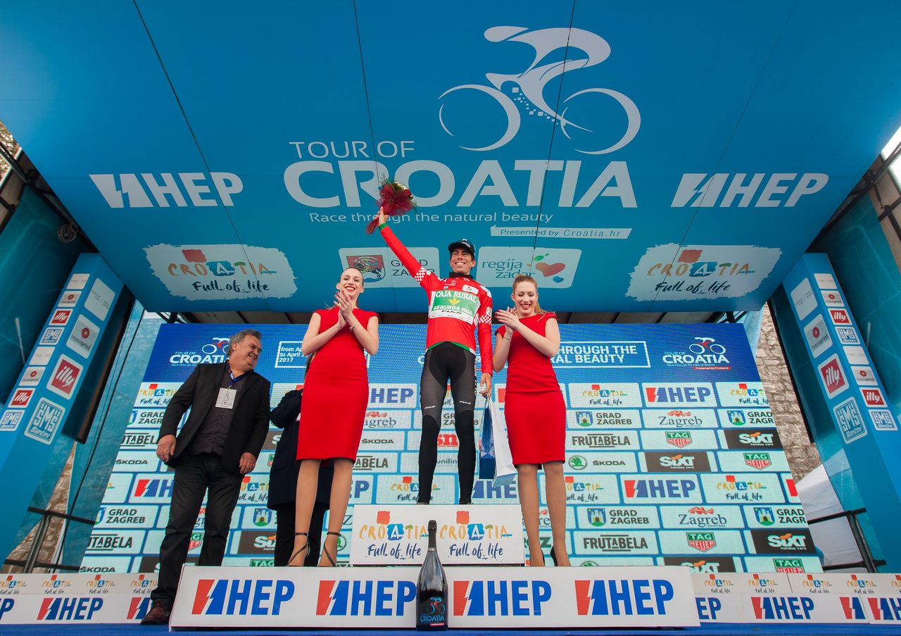 Jaime Roson took control of the race lead on the Tour of Croatia's third stage.