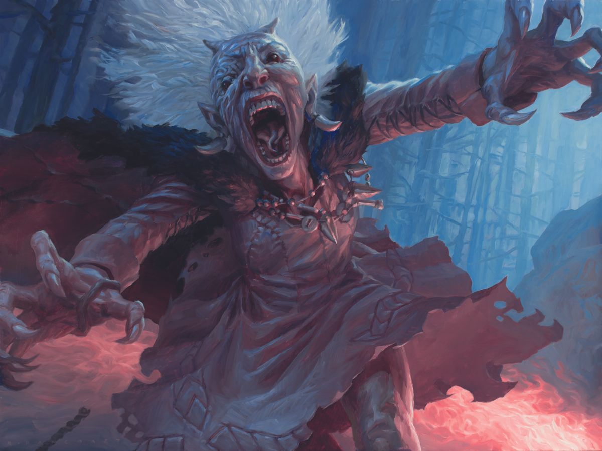 Pancoast uses traditional oil paints to create his terrifying art