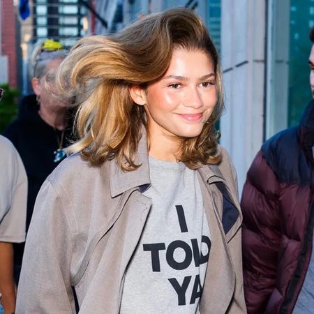 zendaya wears i told ya t-shirt from challengers