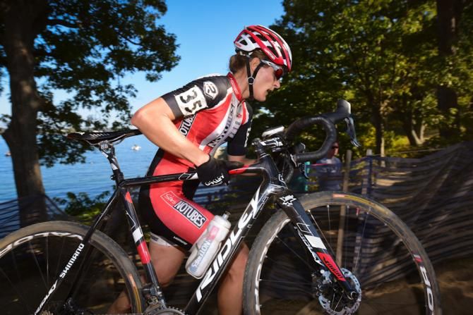Mical Dyck (Stans NoTubes) looked sharp today