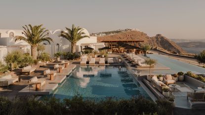 Nobu's Santorini hotel and restaurant opened in June 2022
