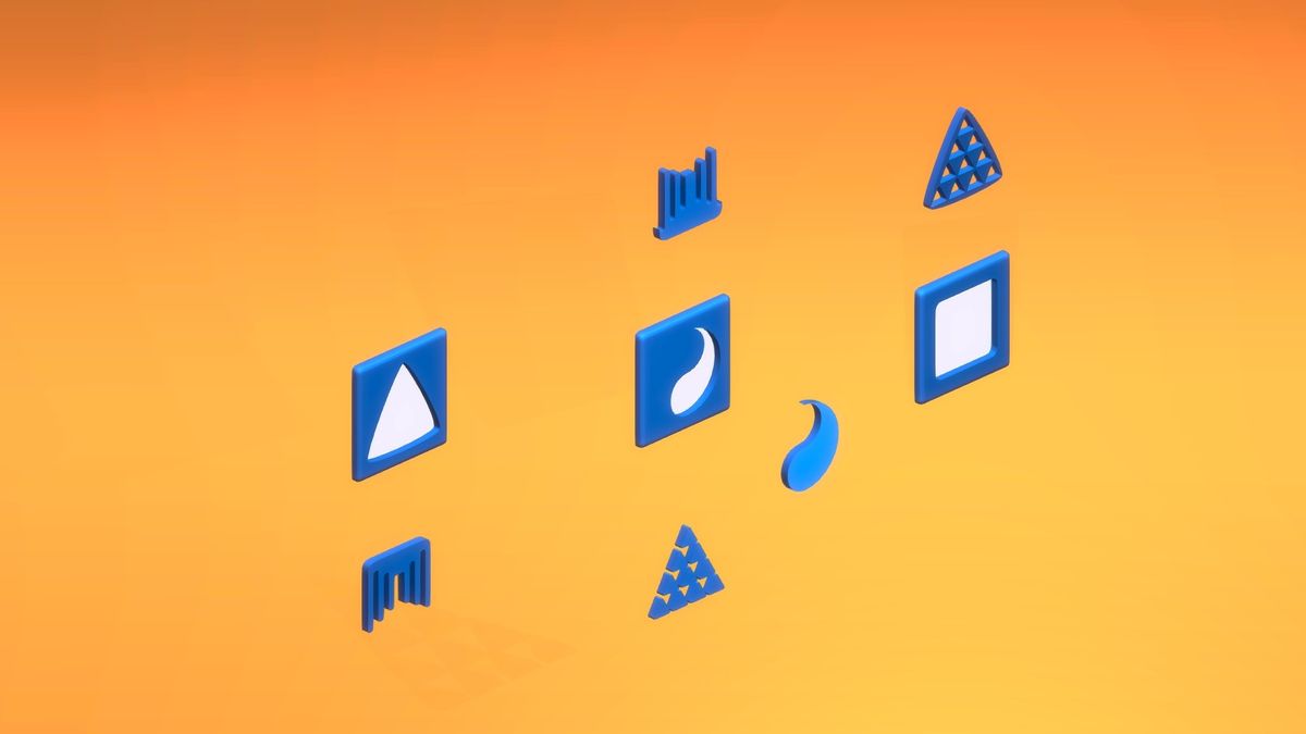 An early tutorial level in Scalak