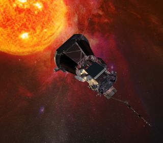 An artist's impression of NASA's Parker Solar probe, which will launch in the summer of 2018.