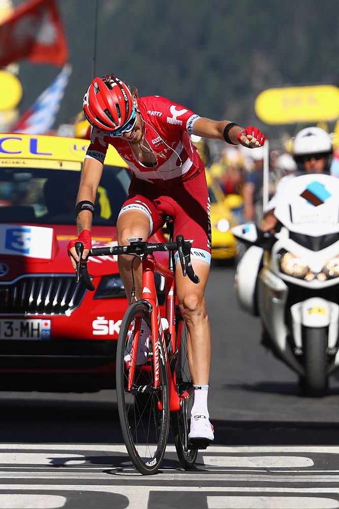 Ilnur Zakarin (Katusha) wins stage 17 of the Tour de France