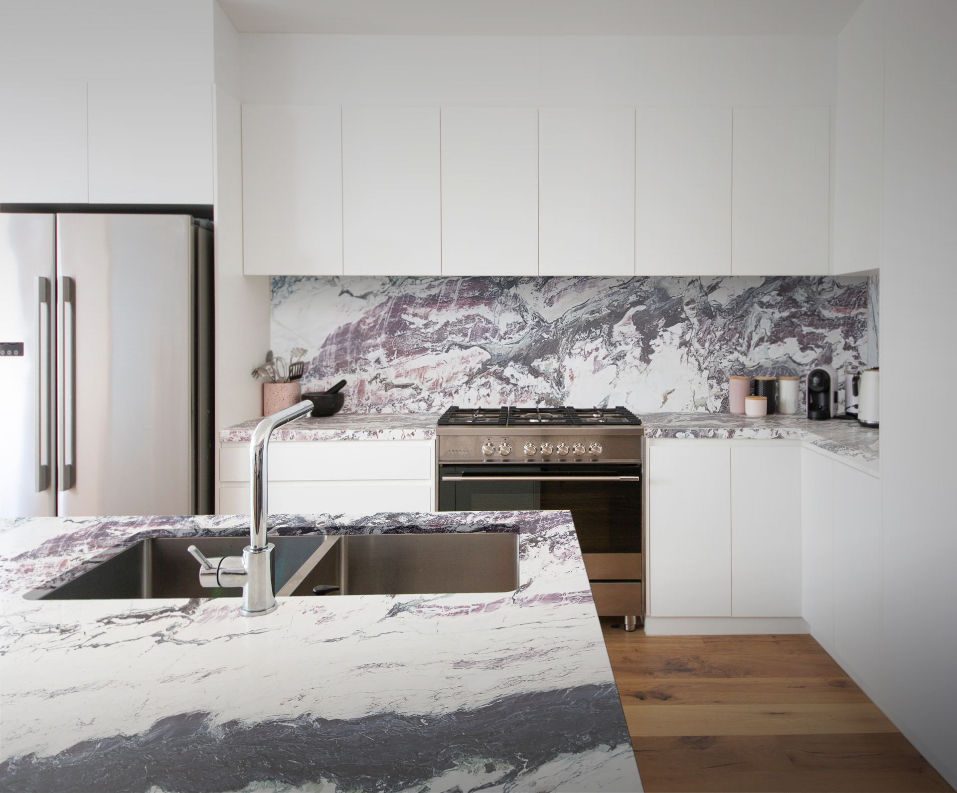10 purple kitchen ideas that will add flair to your space | Real Homes