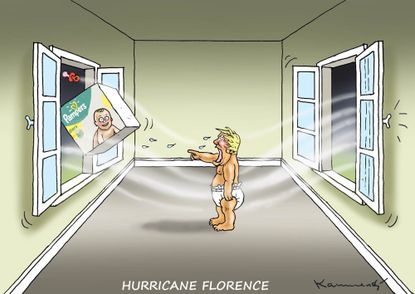 U.S. Trump Hurricane Florence aid