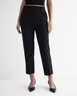 Express, Editor Super High Waisted Straight Ankle Pant