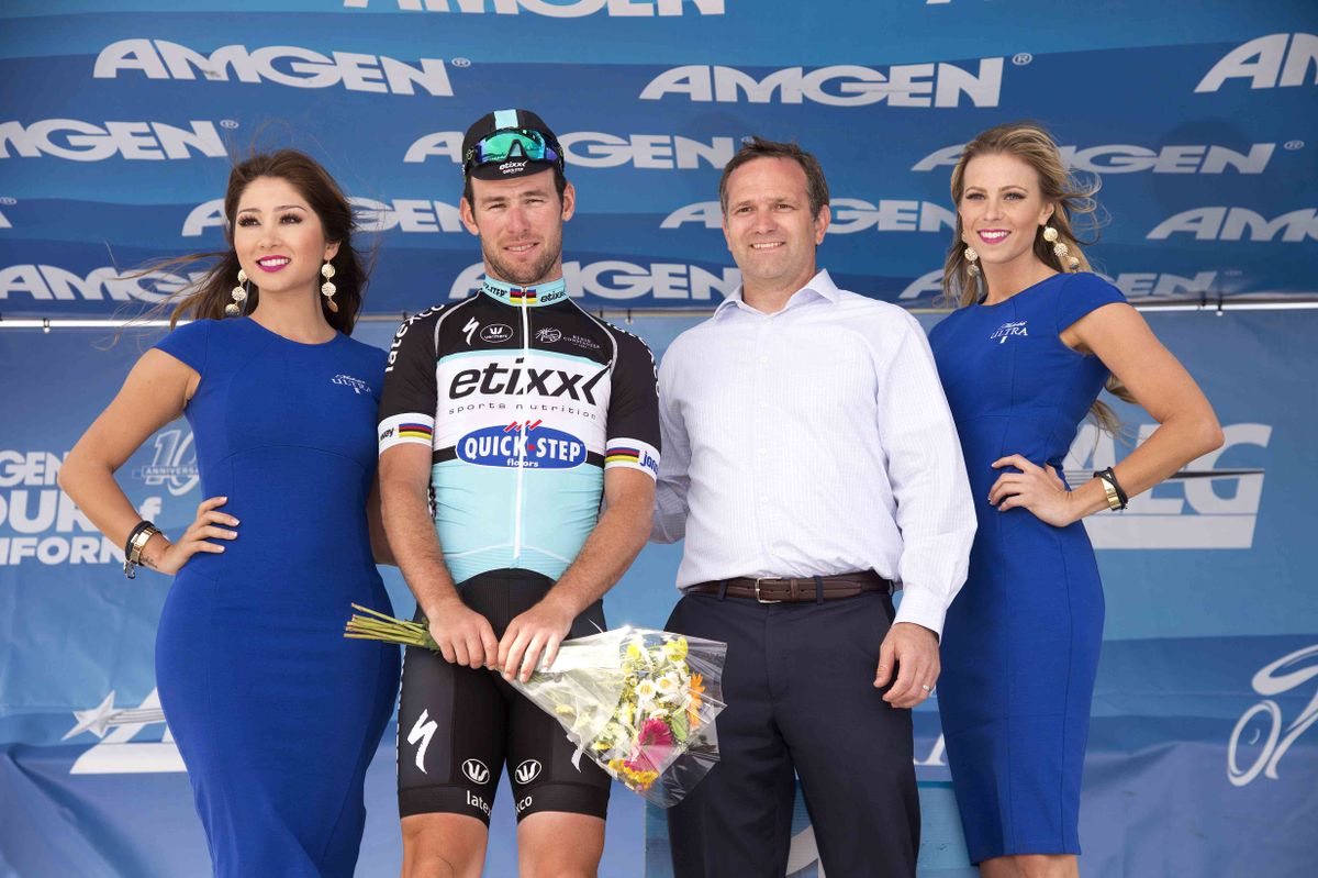 Third on the stage was Mark Cavendish (Etixx-Quick Step)