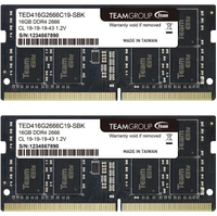 Teamgroup Elite DDR4 RAM 32GB Kit (2x16GB, 2666MHz):$52.99now $47.49 at Amazon