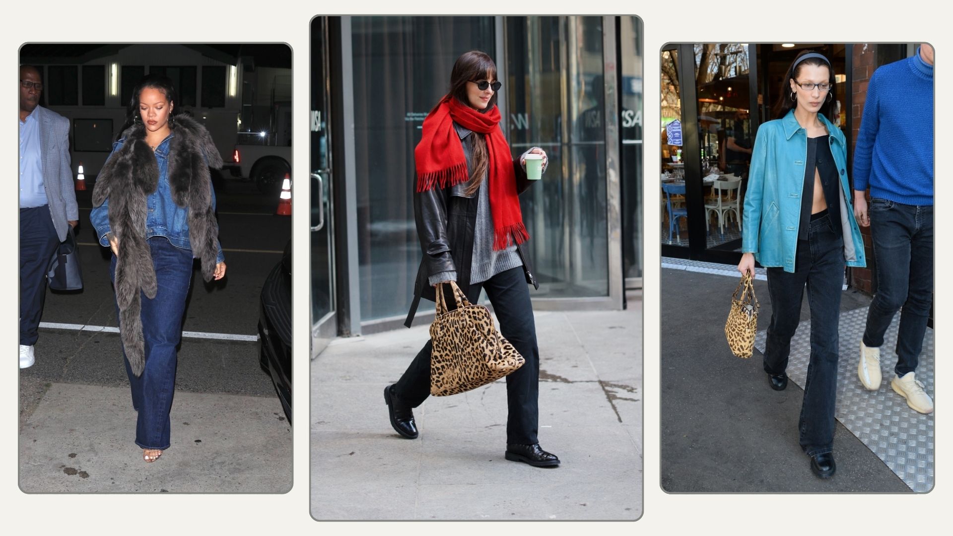 Bella Hadid, Rihanna, Dakota Johnson wear Agolde jeans