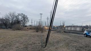 Downed wires in Missouri from attacks on Charter's Spectrum networks in the state