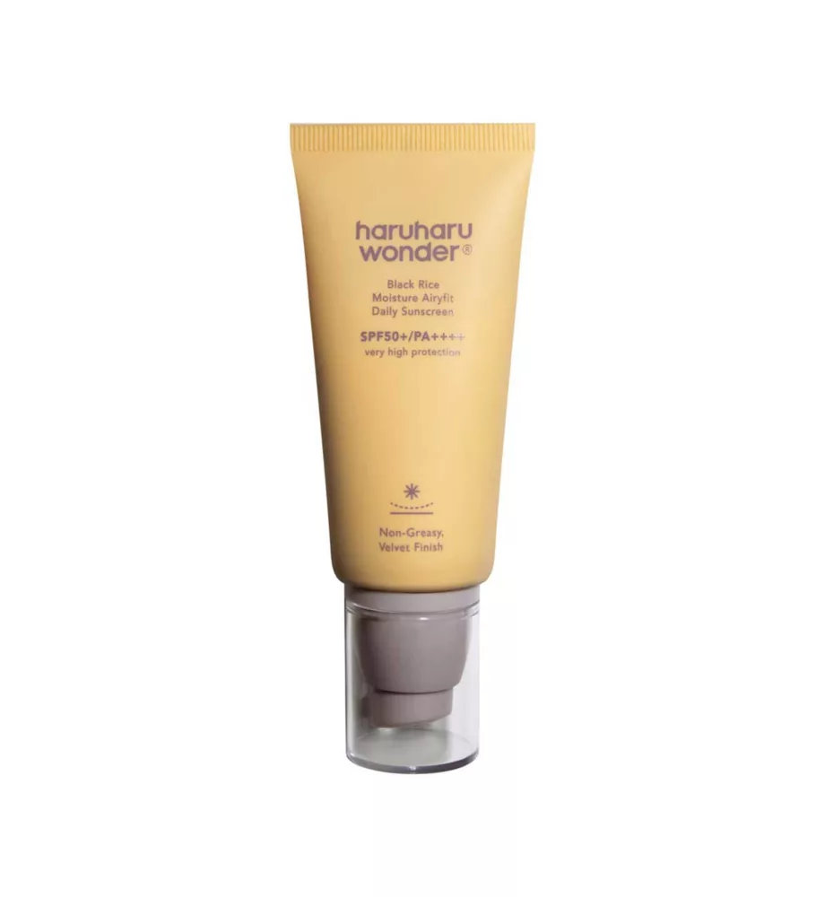 Haruharu Wonder Black Rice Moisture Airyfit Daily Sunscreen Spf50+/pa++++50ml