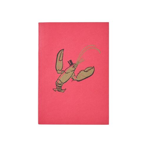 Fortnum's A5 Notebook Insert, Lobster
