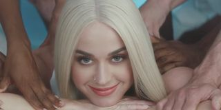 Katy Perry nude in Bon Appetit music video
