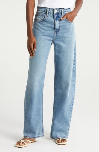 High Waist Barrel Leg Jeans