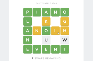 Daily word puzzle game