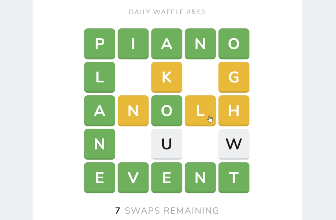 Every Wordle player should try Waffle, a daily word puzzle that's gotten  more popular than actual waffles