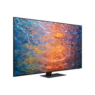 Image of a flatscreen TV on a white background