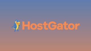 Best website builder services - hostgator logo on a gradient background