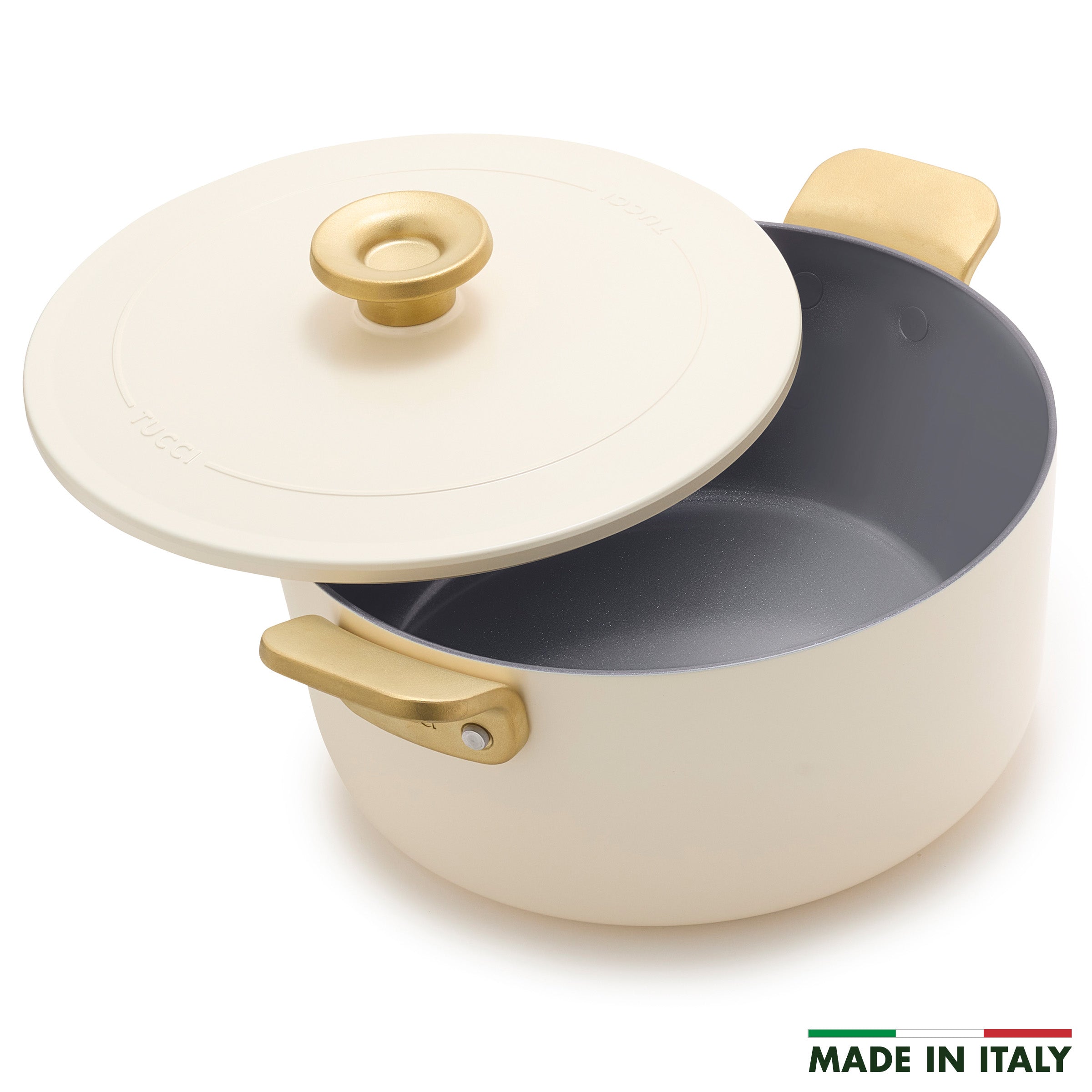 Stanley Tucci&amp;trade; Ceramic Nonstick 6.5-Quart Dutch Oven | Carrara White