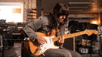 Mark Speer playing his Limited Edition Mark Speer Stratocaster