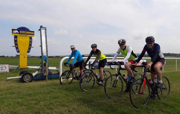 ed ed zac hugh cycling 26 Irish racecourses IJF Mind a