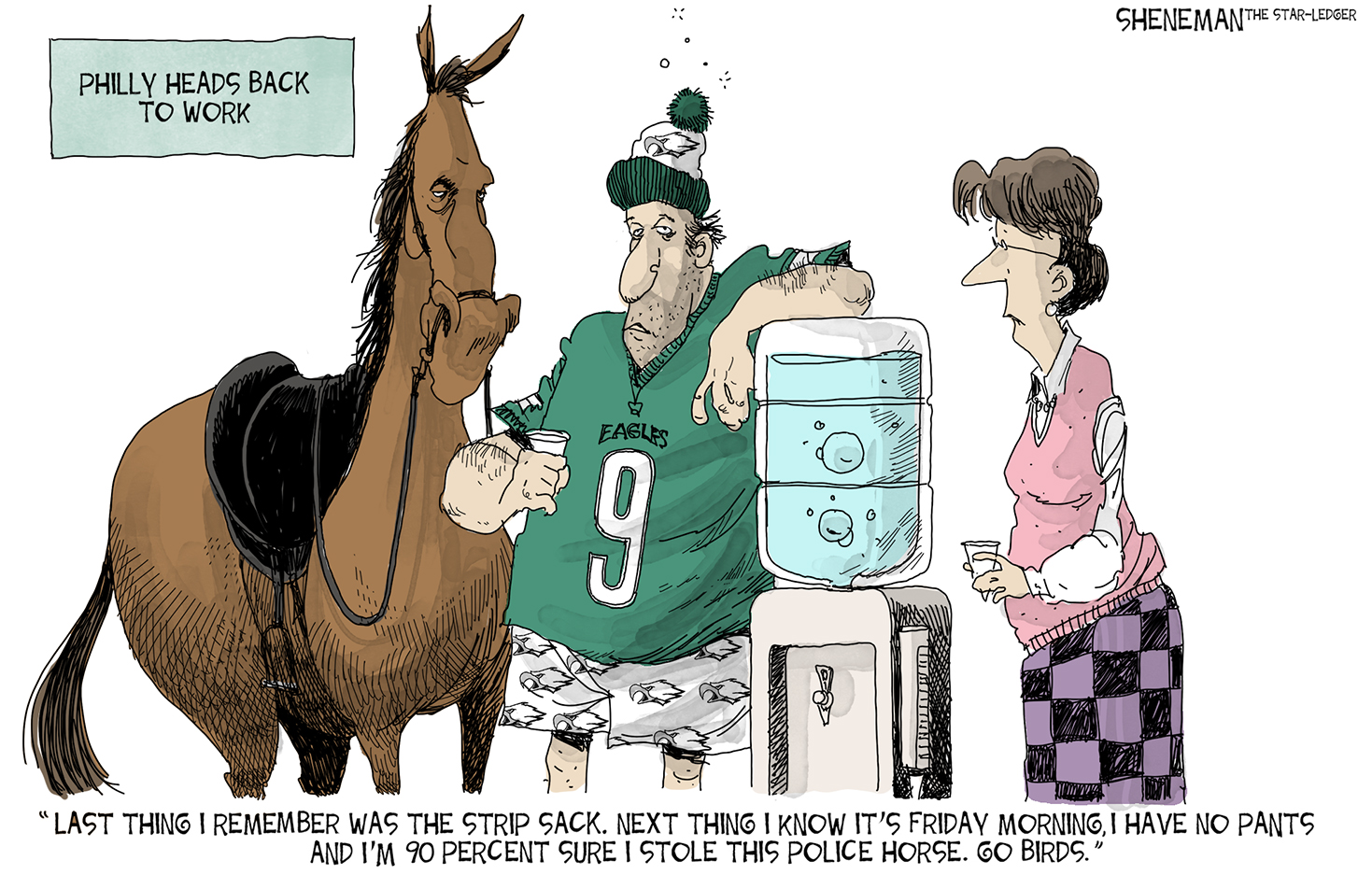 Stark cartoon: Philadelphia Eagles - InForum